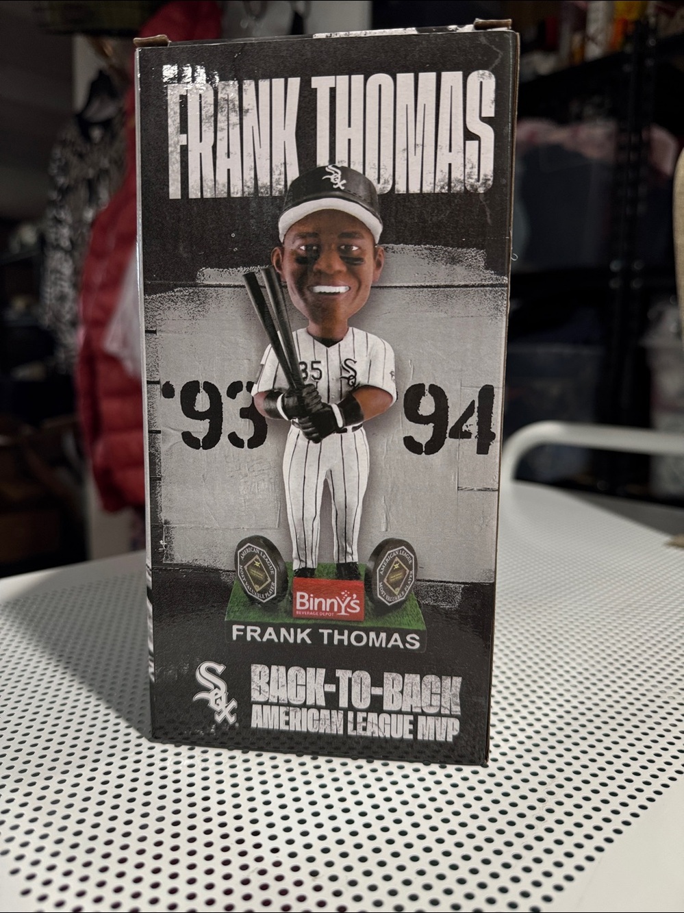 Frank Thomas new bobble head Chicago White Sox baseball